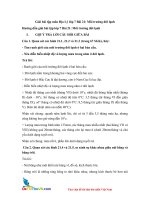 Giai bai tap mon dia ly lop 7 bai 21 moi truong doi lanh