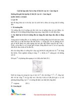 Giai bai tap mon vat ly lop 11 bai 20 luc tu cam ung tu