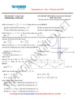 37. De thi thu mon toan trac nghiem 2017 So GD Ba Ria Vung Tau lan 2