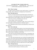 Quy dinh thuc tap parttime