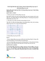 Giai bai tap hinh hoc lop 8 chuong 1 bai 10 duong thang song song voi mot duong thang cho truoc