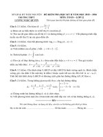 De thi hoc ki 2 va dap an 20152016