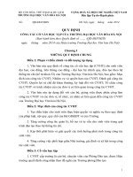 Du thao quy dinh CVHT