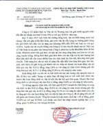 BÁO CÁO TÀI CHÍNH QUÝ II - 2017|CÔNG TY CỔ PHẦN DỊCH VỤ VẬN TẢI VÀ THƯƠNG MẠI