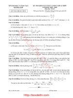 Đề thi thử THPT Quốc gia môn Toán năm 2016 của tỉnh Quảng Nam toan quang nam