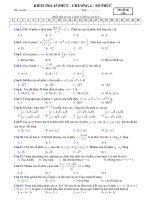 Đề kiểm tra Giải tích 12 chương 4 (Số phức) trường THPT Phạm Hồng Thái - Hà Nội - TOANMATH.com
