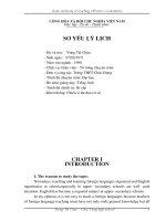 Skkn tiếng anh some methods of teaching effective vocabularies 