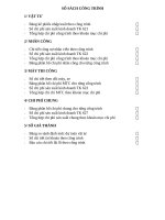 Bảng kê báo cáo kế toán công trình