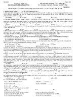 Ôn thi THPT quốc gia De-Hoa123