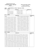 Đề thi học sinh giỏi lớp 9, lớp 12 và Tin học trẻ các năm - Phòng Khảo thí và Kiểm định chất lượng giáo dục - Sở Giáo dục và Đào tạo Kiên Giang ThuchanhCkc2009-da