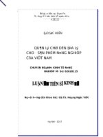 Quản lý chỉ dẫn địa lý cho sản phẩm nông nghiệp của Việt Nam