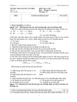 de kiem tra 1 tiet mon hoa lop 8 1