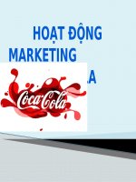 CHIẾN LƯỢC MARKETING CỦA COCA COLA