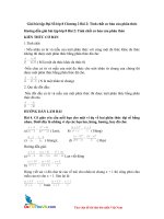 Giai bai tap dai so lop 8 chuong 2 bai 2 tinh chat co ban cua phan thuc