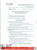 Biên bản họp ĐHĐCĐ 2016 BB Hop DHCD TVSI