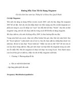 Hướng dẫn tóm tắt sử dụng megastat cho thống kê khoa học ra quyết định 