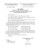 2016   HC   13. To trinh ve thu lao HDQT va BKS