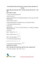 Giai bai tap dai so lop 8 chuong 3 bai 2 phuong trinh bac nhat mot an va cach giai