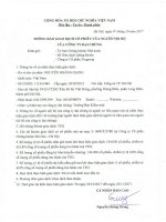 2017.10.18. Thong bao giao dich Mr Giang