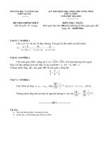 Đề thi học sinh giỏi lớp 9, lớp 12 và Tin học trẻ các năm - Phòng Khảo thí và Kiểm định chất lượng giáo dục - Sở Giáo dục và Đào tạo Kiên Giang toan2_deda
