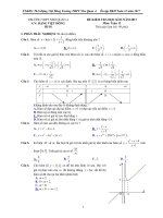 Bộ đề ôn tập thi HK2 Toán 12 năm học 2016 - 2017 trường THPT Nho Quan A - Ninh Bình - TOANMATH.com