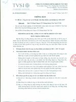 Thong bao de cu ung cu Thanh vien Ban Kiem soat 2013 2017