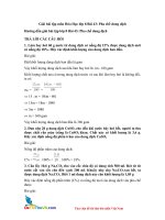 Giai bai tap mon hoa hoc lop 8 bai 43 pha che dung dich