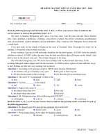 kt 1 tiết lần 1 unit 1,2,3 english 10 04 mã đề