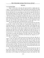 Một vài biện pháp xây dựng nề nếp cho học sinh lớp 1 