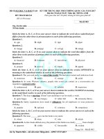 v p n minh h a l n 3 m n ti ng Anh B GD T 2017