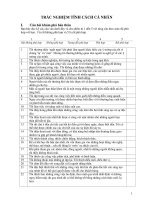 OCD Trac nghiem tinh cach ca nhan