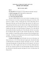 sáng kiến rèn kĩ năng nói, viết qua phân môn tập làm văn lớp 3 