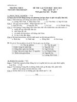 de thi lai lich su 7 hki co dap an 25971