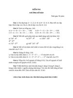 Bài kiểm tra giữa học kỳ 1