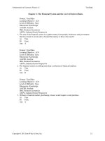 Fundamentals of corporate finance 3rd edition parrino test bank 