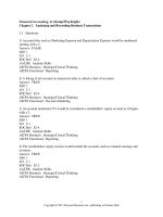 Financial accounting 2nd edition kemp test bank 