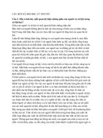 Đề cương ôn thi môn Xã hội học có đáp án