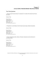 Financial accounting fundamentals 5th edition wild test bank 