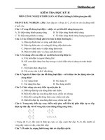 de kiem tra hkii mon cong nghe 8 hay 40445