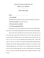 sáng kiến phương pháp rèn kĩ năng đọc cho HS lớp 3 thông qua môn tập đọc 