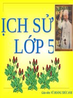 Bài 10. Bác Hồ đọc tuyên ngôn Độc lập