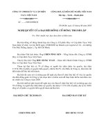 Nghi quyet lua chon don vi kiem toan 2005