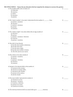 Fundamentals of anatomy and physiology 9th edition martini test bank 