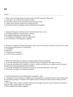 Financial accounting a critical approach CANADIAN 4th edition john friedlan test bank 