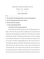 sáng kiến một số giải pháp nâng cao công tác chủ nhiệm lớp 