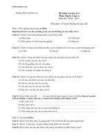 de kiem tra hkii dia ly lop 6 thcs phuc an 63062