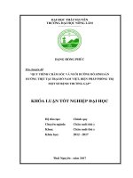 Quy trình chăm sóc và nuôi dưỡng bò sinh sản hướng thịt tại trại bò nam việt, biện pháp phòng và trị một số bệnh thường gặp 