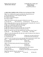 đề thi hk2 lịch sử 6 TN-TL