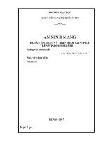 TÌM HIỂU VÀ TRIỂN KHAI L2TPIPSEC TRÊN WINDOWS SERVER