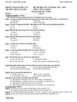 de thi hki mon cong nghe lop 9 cat son